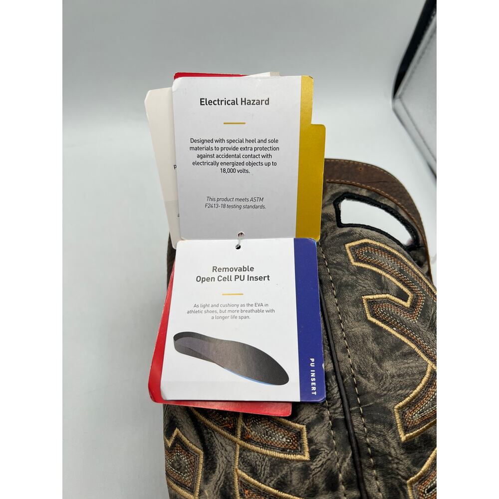 Laredo Men's Extra Wide Boots Size 11 M - Picture 10 of 12